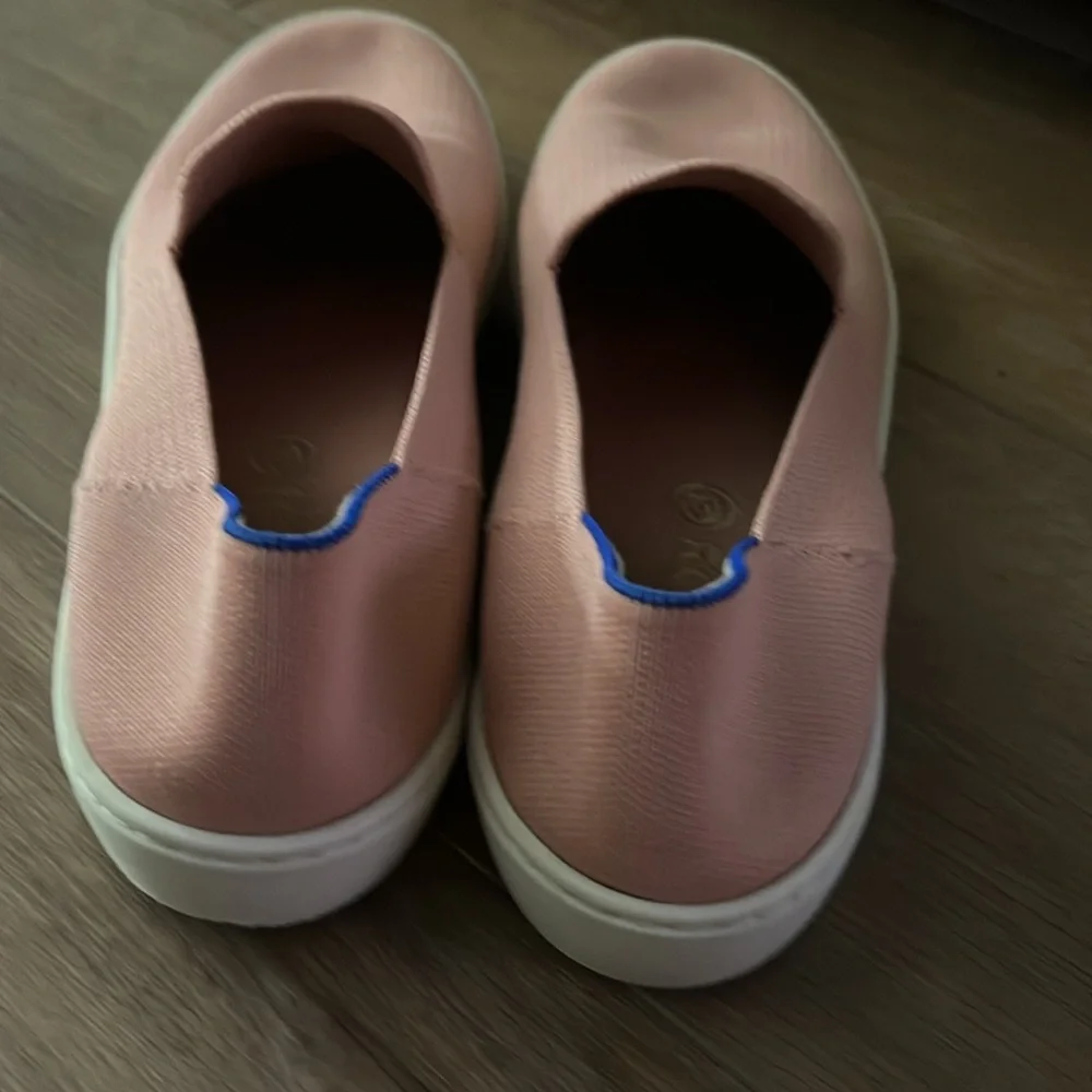 Rothy's Womens Retired The City Slip on Sneaker Shoes Pink Size W9.5 - Picture 4 of 6